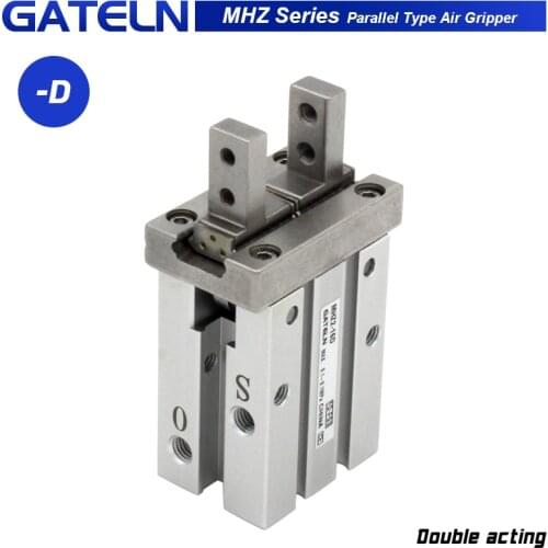 MHZ2 10D 16D 20D 25D 32D 40D Double Acting Air Gripper Pneumatic Finger Cylinder SMC Type Aluminium Clamps