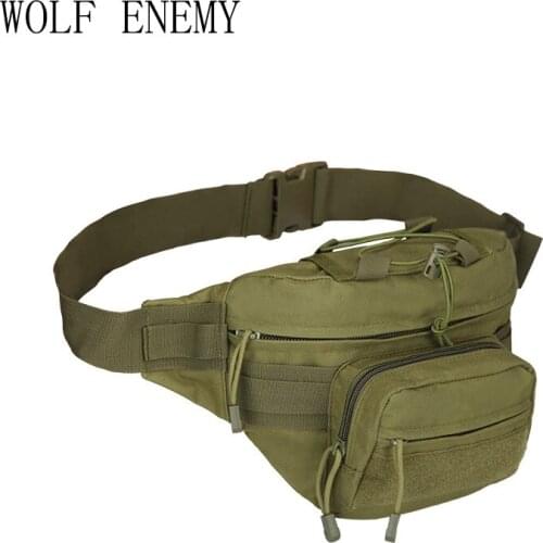 Outdoor Tactical Multifunction Waist Pack Military Combat Camping Sport Hunting Bag Waterproof Athletic Chest bag