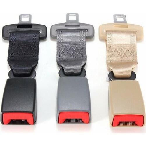 9'' Auto Car Seat Seatbelt Adjustable Safety Belt Extender Extension Buckle