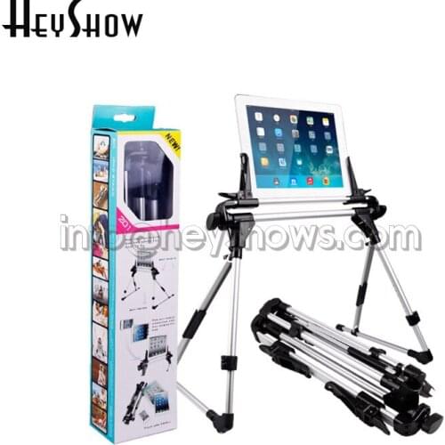 Foldable Alloy Tablet Display Stand Universal Phone Desk Holder Adjustable Lazy Bed Mount For IPhone IPad Kindle Galaxy Tab