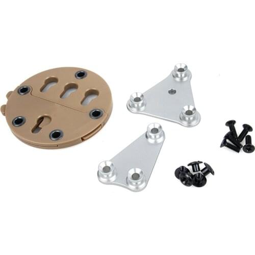 TMC Tactical Airsoft Style Wheel Belt Platform Quick Detach Holster Adapter Mount CB TMC2699