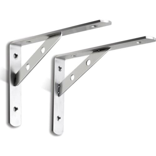 Triangle Angle Bracket Heavy Support Wall Mounted Bench Table Shelf Bracket Furniture Hardware 1pc shelf bracket