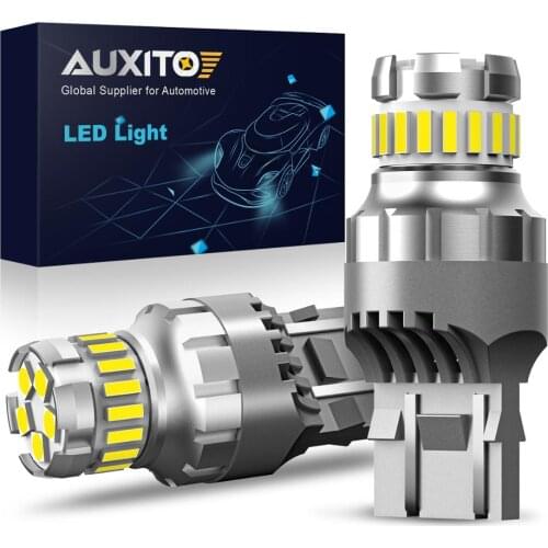 2x Flash Strobe T20 7443 W21/5W WY21W Car Led Light Brake led Tail Signal Stop Light Bulb Back-Up Reverse Lamp Flash Red White