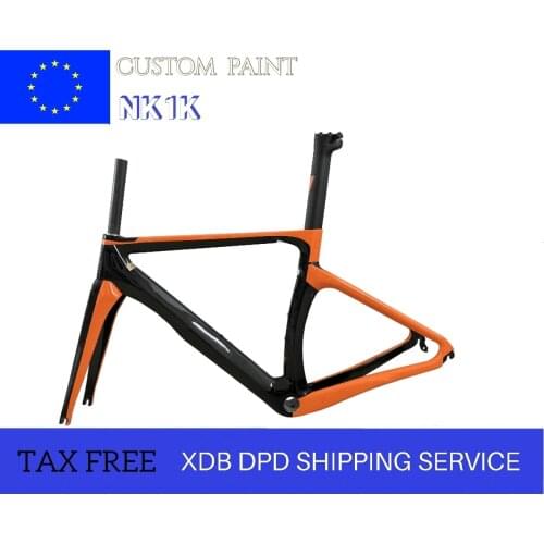2022 NK1K RB1K T1000 Carbon Road Frame Disc Brakes Di2 Mechanical 3K Carbon Fibre road Cycling Race Frameset Bicycle Frame Ne