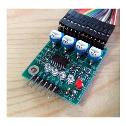 Free Shipping! 10pcs 4-channel tracking module control panel 4-channel comparator module LM339 chip Smart car module sensor