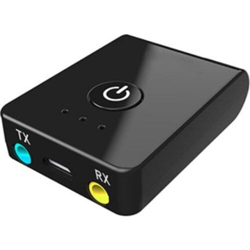 Bluetooth 4.2 Apt-x Transmitter and Receiver Audio Adapter Wireless Music AUX 3.5mm For Amplifier Speaker Headset TV