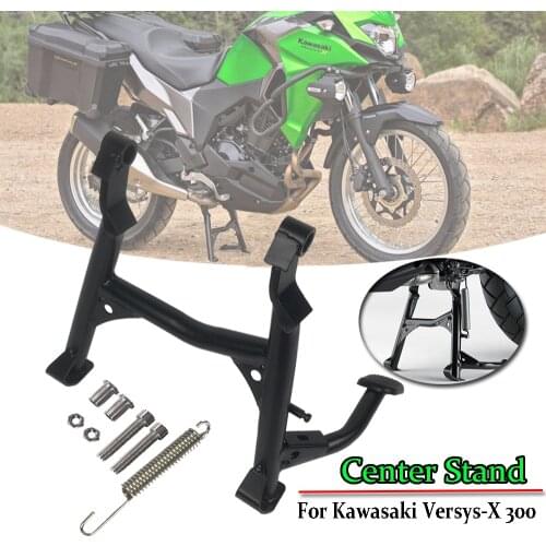 Center Stand Parking Stand Central Firm Frame Rack For Kawasaki Versys-X 300 Versys X 300 X300 Centerstand Motorcycle Accessory