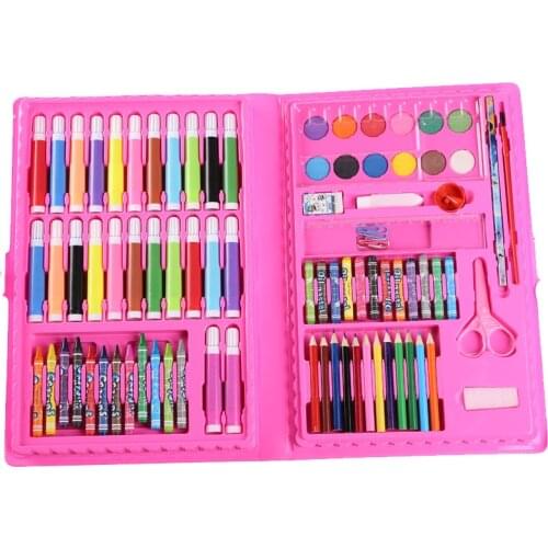 150-piece childrens brush water color pen set Crayon art graffiti diy drawing tool