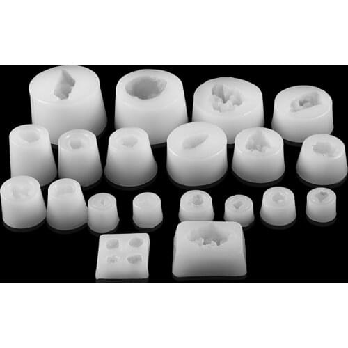 1Pcs Ore Spar Crystal Cluster Epoxy Resin Casting Molds Crystal Resin Molds Silicone For DIY Jewelry Making Findings Supplies