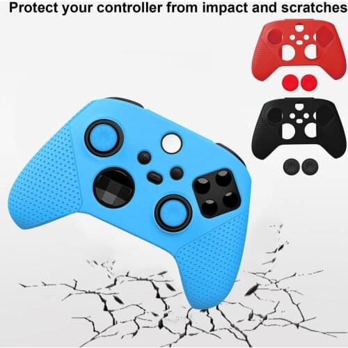 HOT SALE! Silicone Protective Case Anti-slip Handle Cover Shell Controller Skin For Xbox Series X S/PS5 Gamepad Accessories