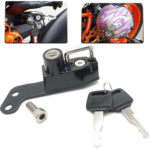 Motorcycle Helmet Lock Kit for For KTM RC8 RC8R 2008-2018 2013 2014 2015 2016 2017 Motorbike Helmet Lock Motorcycle Accessories