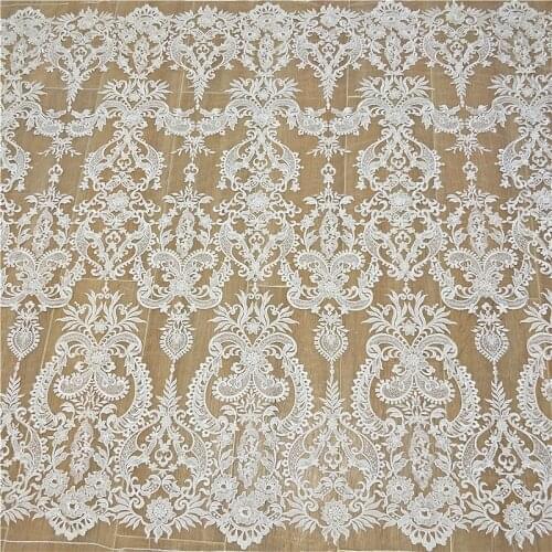 New fashion wholesale embroidery fabric lace for dress