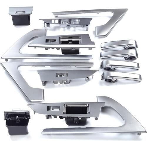 Upgrade replace ABS Interior Door Handle Cover Switch Trims For Toyota Land Cruiser 200 LC200 FJ200 2008-2012 2013 2014 2015