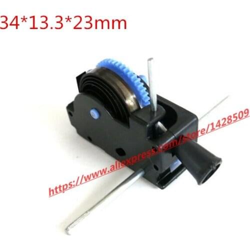 2 pcs hand wheel rimpull mini pulling Gear housing Plastic pulling gear box for Technology Teaching Making