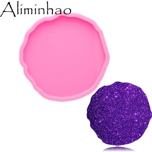 DY0835 Super Shiny Finished product11*0.9cm Coaster Resin Molds - Epoxy Silicone Molds - Silicon Mold Making for craft