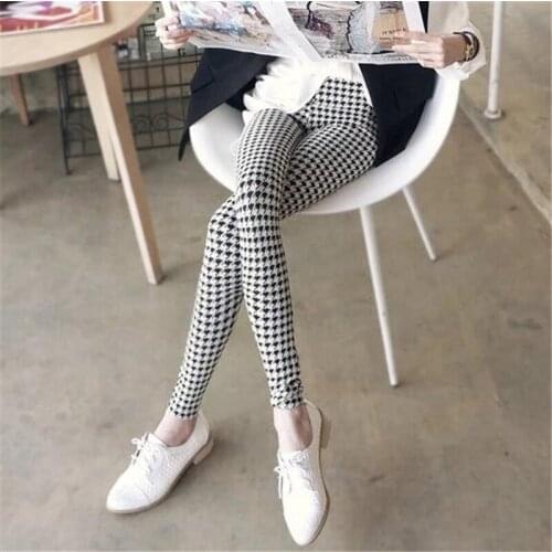 New Fashion Legging Digital Slim Sexy Black White Stripes Pants Floral Printed Women Leggings Casual Sportswear Legging