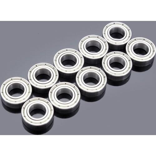 10pcs Ball Bearing Double Shielded Miniature Steel Single Row 625ZZ 5*16*5mm Deep Groove Ball Bearing
