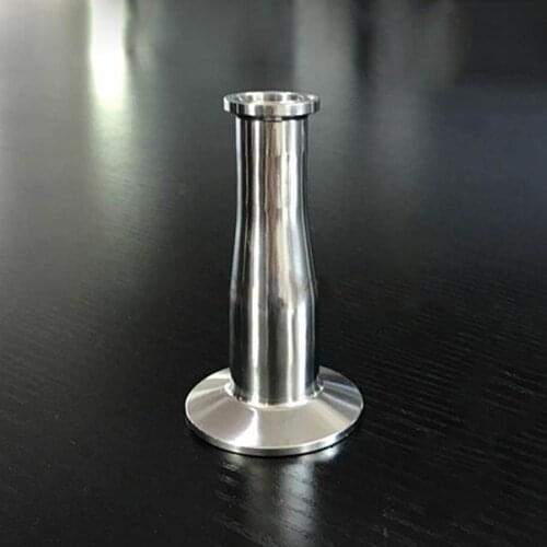 19mm 3/4" x 16mm Pipe OD 1.5" Tri Clamp x 0.5" Tri-Clamp SUS 304 Stainless Sanitary Reducer Fitting Homewbrew