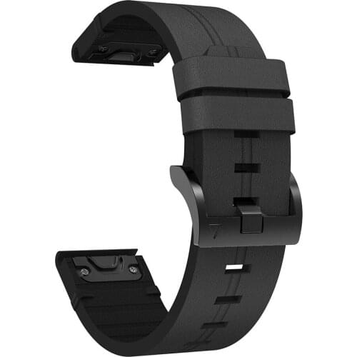 20/22/26mm Genuine Leather Band Quick Release Strap For Garmin Fenix 5X/6X/5S/6S Replacement Strap Luxucy Fashion Watchbands
