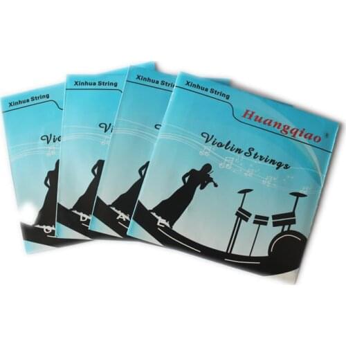 4 pcs/set High Quality a, e, g, d Xinhua Brand Nylon Violin Strings Intermediate Violin Strings 3/4 4/4 1/2 1/4 Made in China