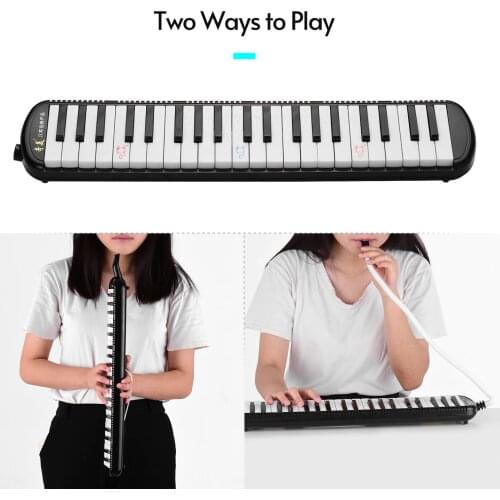 41 Keys Melodica Pianica Mouth Piano Air Piano Keyboard Musical Instrument for Music Education Accompaniment Gift Kids Beginners