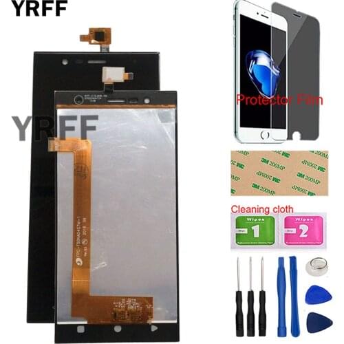 5'' Mobile LCD Display For Highscreen Boost 3 / Boost 3 Pro LCD Display Touch Screen Digitizer Assembly Tools Protector Film