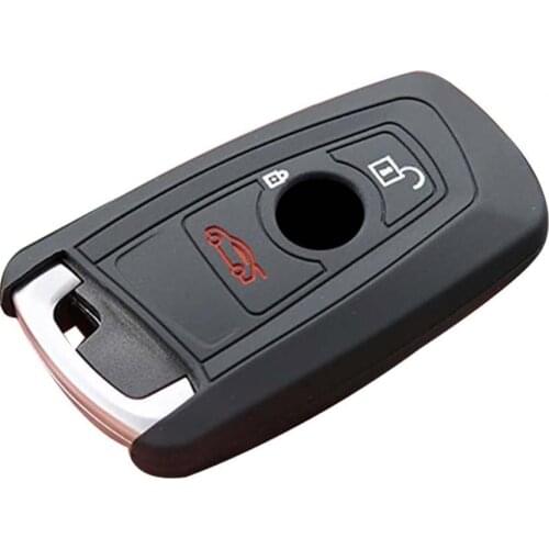 60% Hot Sale Soft Silicone Car Key Fob Protection Cover Case Shell for BMW X3 GT5 GTM4 Series Automobiles Interior Accessories