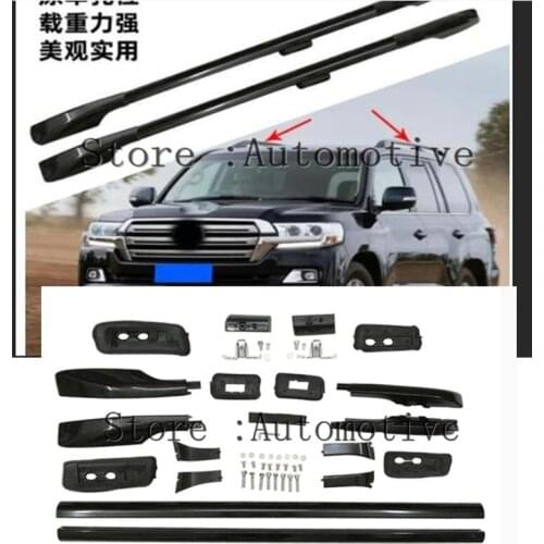 OE roof rack roof bar luggage rail For Toyota Land Cruiser 200 V8 LC 200 LC200 FJ200 2008-2018,silver or black,quality supplier