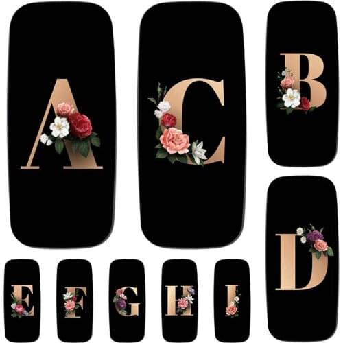 For Nokia 105 2017 Case TA-1010 1.8" Case Cute Lovely Cartoon Pattern Flowers Black Letters Soft TPU Cover