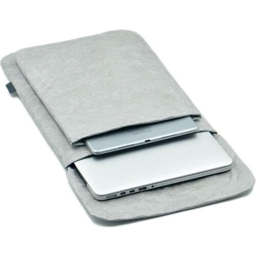 Double Layer High Capacity Laptop Bag cover,Tyvek fiber paper laptop sleeve case for Huawei MateBook X Pro 13.9/13/14 inch