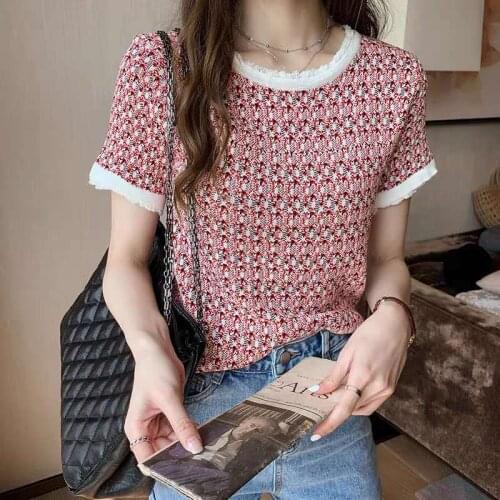 Fuyubetter Women's Knitted T-shirts