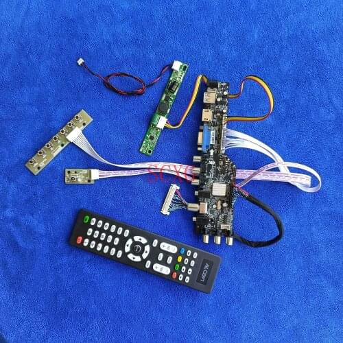 KIT Digital Signal LVDS 30-Pin For M236HGK/M236HJJ/M236HKG/M236HNJ USB VGA HDMI-compatible LED/LCD Screen drive board 1920*1080