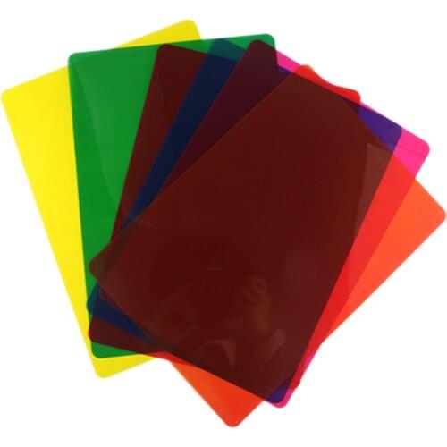 NEW-12Pcs Colored Overlays for Dyslexia, Dyslexia Reading Strips for Dyslexia Irlens, ADHD and Visual Stress, 11.7x8.3Inch