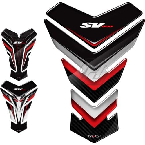 New 3D Resin Motorcycle Tank Pad Protector Sticker Case for Suzuki SV650 SV 650 SV650A SV650X ABS