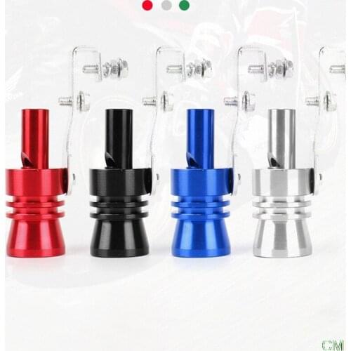 Brand New Universal Simulator Whistler Exhaust Fake Turbo Whistle Pipe Sound Muffler Blow Off Car Styling