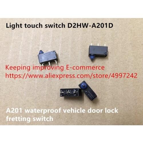 Original new 100% light touch switch D2HW-A201D waterproof vehicle door lock fretting switch