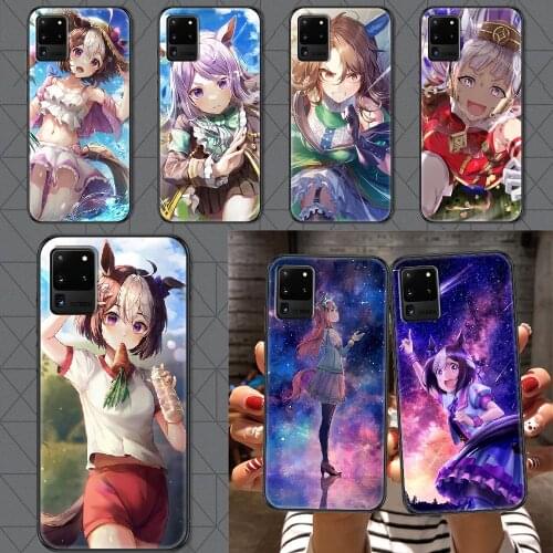 Pretty Derby Phone case For Samsung Galaxy Note 4 8 9 10 20 S8 S9 S10 S10E S20 Plus UITRA Ultra black luxury coque painting