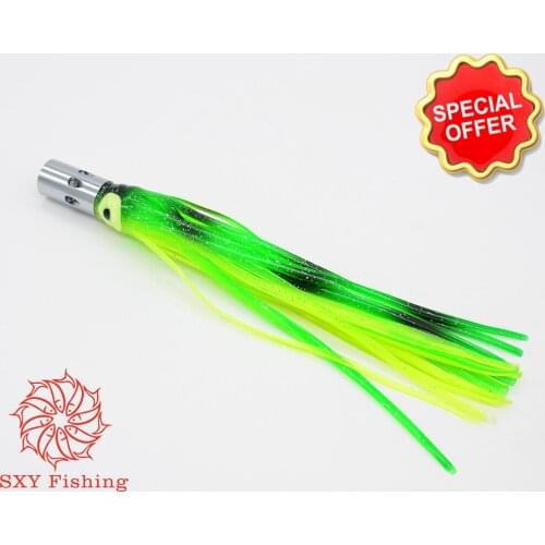 SXY fishing D52 Artificial Bait Weight 2 Drag the bait Deep sea bait Trolling bait Ship bait Octopus bait Big Sport Fishing