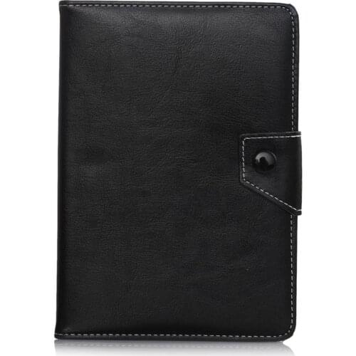 Universal 10 inch Flat Case Imitation Soft Leather Stand Protective Cover Case Candy Color Smart Wake Up Dustproof Cover