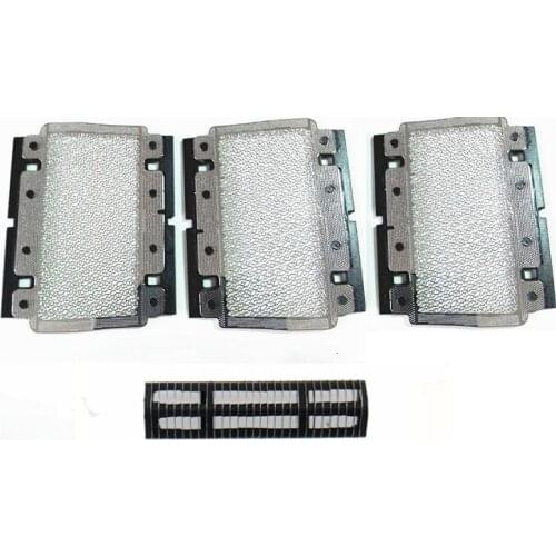 1 Cutter +3x628 Razor Foil For BRAUN 3600 3610 3614 3732 3733 3770 3775 3734 5628 5629 5632 5634 5635 Shaver Razor Foil Mesh Net
