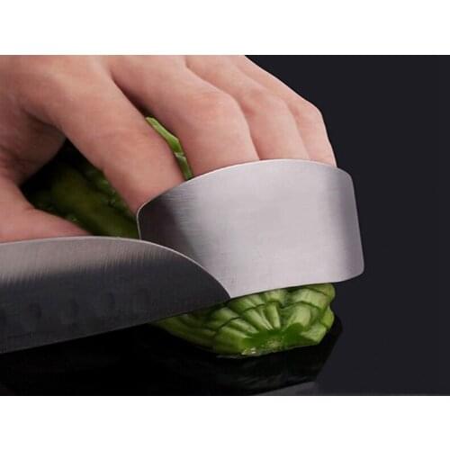 1500pcs/lot Personalized Design Stainless Steel Finger Hand Guard Finger Protector Knife Slice Chop Safe Slice Cooking Tools