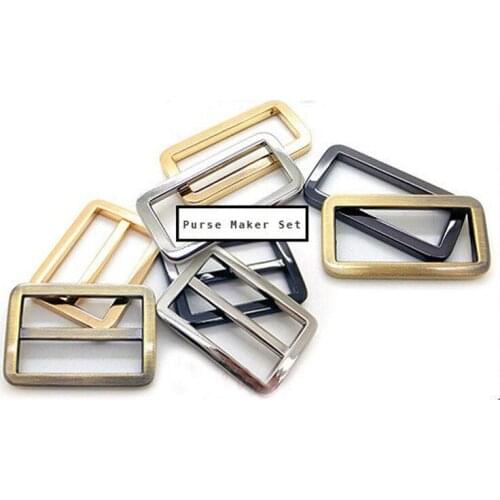 2 Inch (50mm) Slide Buckle Rectangle Rings for Bag Belt Strap