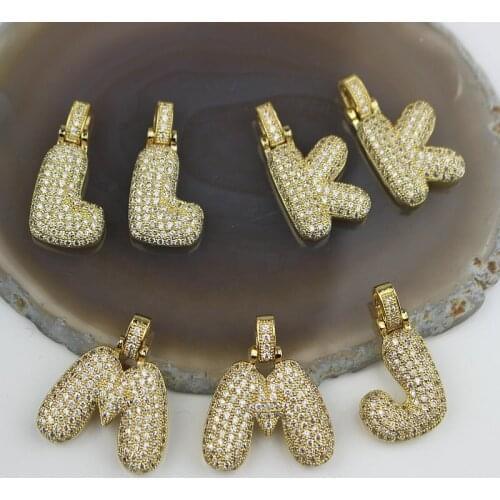 28*14mm 10pcs/lot Hot selling A-Z 26 letter cz pendants,beauty cubic zircob charm,necklace/bracelet component