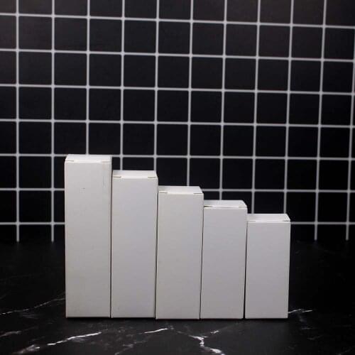 White Paper box for Lipstick Essential Oil Perfume Sprays sample party favor box