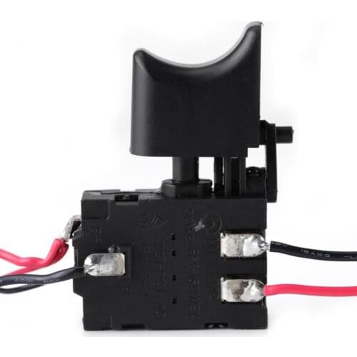 DC 7.2 V-24 V 16A Electric Drill Control Switch Cordless Trigger Switch With Small Light for Power Tools Electric Drill Switch
