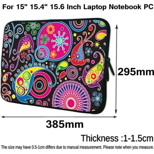 Computer 15.6 Inch Case Ladies Flower Laptop Bag 15 Inch Briefcase PC Carry Cover Bolsas Funda Portatil Prints 15.4 Inch Pouch