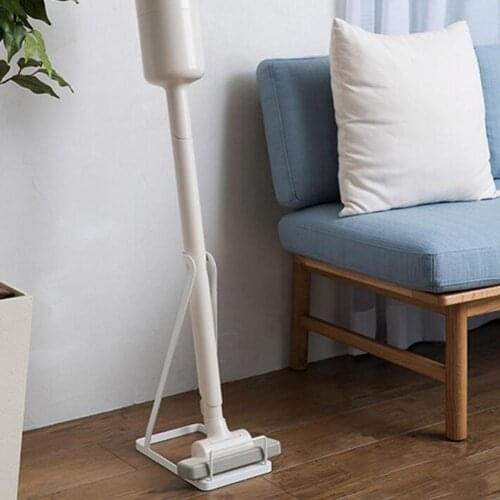 Vacuum Cleaner Holder Drill-Free Easy Installation Wide Compatible Storage Iron Support Vacuum Stand Home Rack Steel Supporter