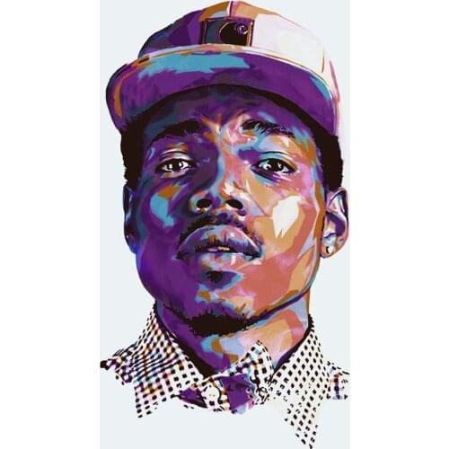 Home Decor Chance the Rapper Acid Rap 1-Silk Art Poster Wall Sicker Decoration Gift