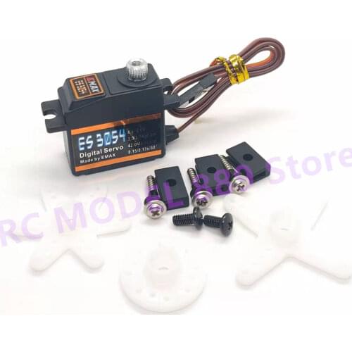 Emax ES3054 17g 3.5kg 0.13sec 23T Metal Gear Digital Servo For RC Airplane ES3154 Upgrade