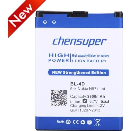 NEW BL-4D 2900mAh Battery for Nokia N97 MINI E5 N8 E7 N8 803 N803 702T E6 N5 210 T7-00